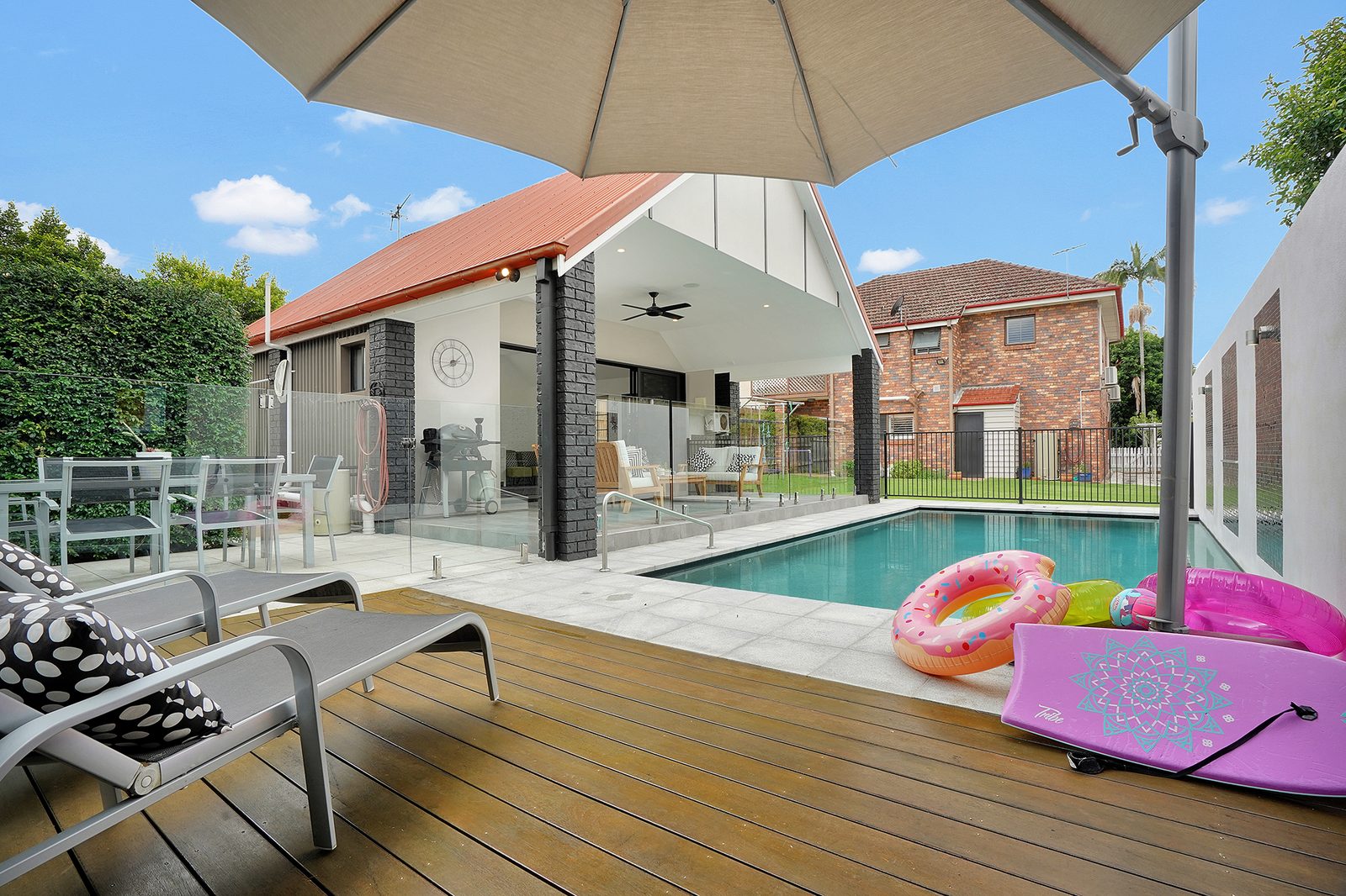 Alfresco outdoor living area